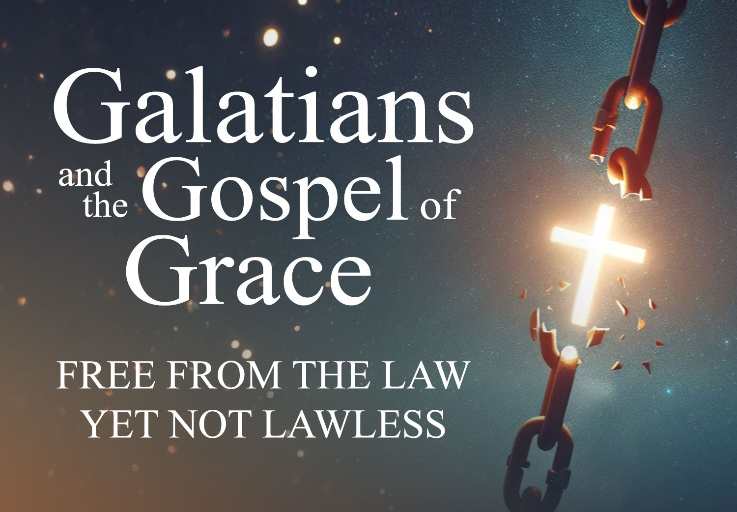 <strong>Galatians and the Gospel of Grace - 23 Apr 2025</strong>